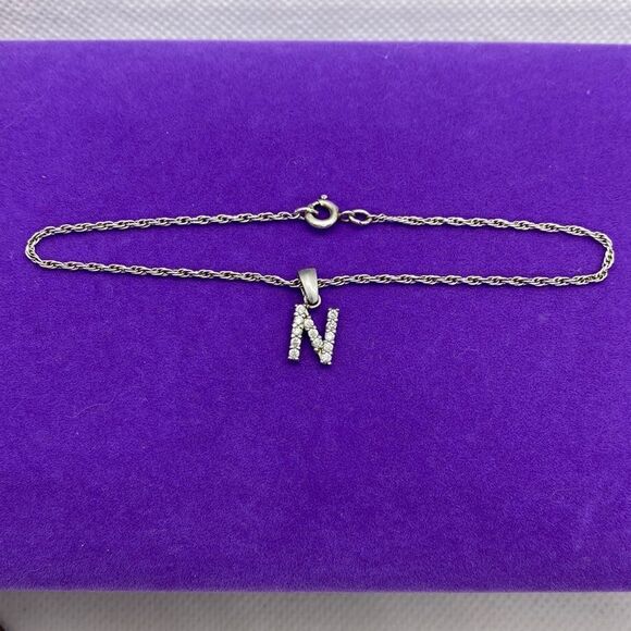 💛 925 Vintage CZ ‘N’ Bracelet - Picture 1 of 6